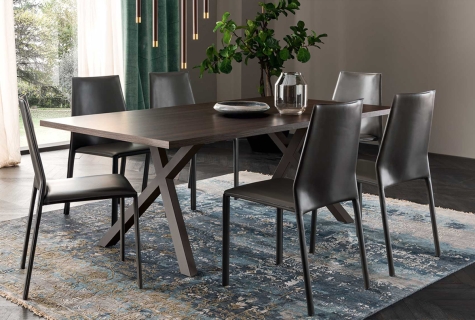 Graphite-dining by simplysofas.in